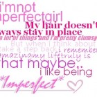 inspiring message for women about perfection