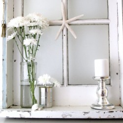 Inspiring use of an old window