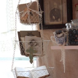 Baskets in craftroom