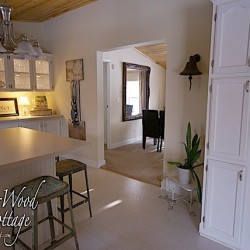 Industrial Coastal Cottage Kitchen