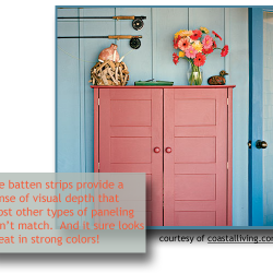 Reference post on how to put up paneling.