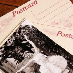 Making postcards with free vintage photographs