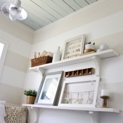 Wall shelves