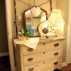 ~ Donna does it again ~ An old dresser dressed up