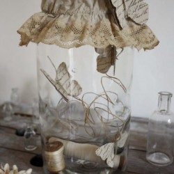 How cute are these butterflies in a jar…