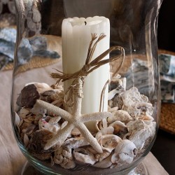 Beachy Candle…. is pretty