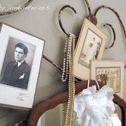 Some very original ways to display family foto’ s!