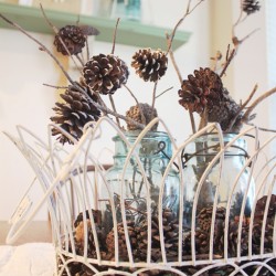 Pinecones “flower” bouquet