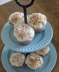 Can I say Yum Yum for these coconut cupcakes from The Blest Nest
