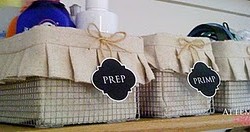 Homemade wire baskets from @attemptingaloha. I only have to find out what hardware cloth is….