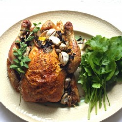 From @abeachcottage: Too Easy Forty Garlic Chicken