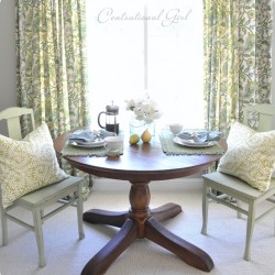 From @CentsationalGrl » How to Restain A Wood Table Top