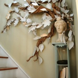 20 Ways to Decorate With Book Pages from @thenester