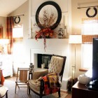 Love the Fall decorations from Sweet Something Designs. Especially that center piece on her mantel.