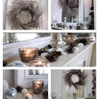 Christmas home tour 2010 mantel display