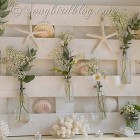 Songbird Summer Pallet Wood Mantel