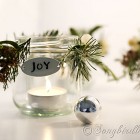 glass jar lanters Christmas decorations (4)