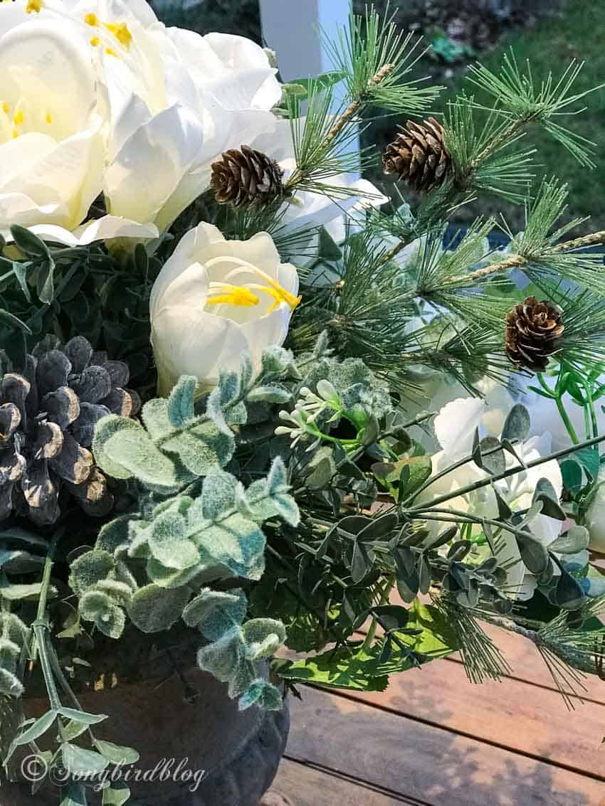 Floral arrangement DIY garden