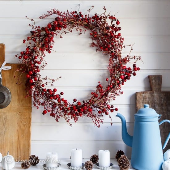 Farmhouse Fall Mantel - Songbird