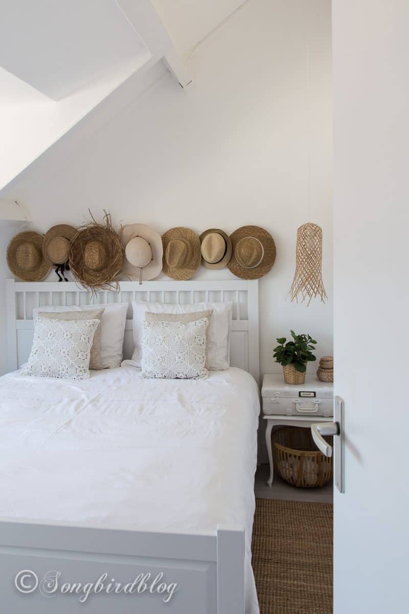 White Boho Bedroom With A Beachy Vibe Songbird
